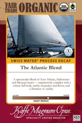 Fair Trade Organic Atlantic Blend SWP Decaf Coffee